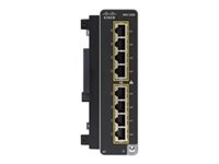 Cisco Catalyst - Utvidelsesmodul - Gigabit Ethernet x 8 - for Catalyst IE3300 Rugged Series IEM-3300-8T=