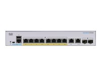 Cisco Business 250 Series CBS250-8FP-E-2G - Switch - L3 - smart - 8 x 10/100/1000 (PoE+) + 2 x kombo-SFP - rackmonterbar - PoE+ (120 W) CBS250-8FP-E-2G-EU
