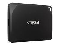 Crucial X10 Pro - SSD - kryptert - 2 TB - ekstern (bærbar) - USB 3.2 Gen 2 (USB-C kontakt) - 256-bit AES CT2000X10PROSSD9