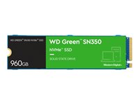 WD Green SN350 NVMe SSD WDS960G2G0C - SSD - 960 GB - intern - M.2 2280 - PCIe 3.0 x4 (NVMe) WDS960G2G0C