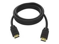 VISION Professional - HDMI-kabel med Ethernet - HDMI hann til HDMI hann - 10 m - svart - 4K-støtte TC 10MHDMI/BL