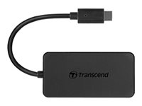Transcend HUB2C - Hub - 4 x USB 3.1 Gen 1 - stasjonær TS-HUB2C