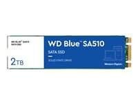 WD Blue SA510 - SSD - 2 TB - intern - M.2 2280 - SATA 6Gb/s WDS200T3B0B
