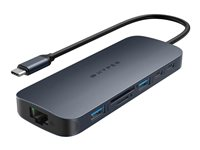 HyperDrive Next - dokkingstasjon - USB-C 3.2 Gen 2 / Thunderbolt 3 / Thunderbolt 4 - 2 x HDMI HD4006GL