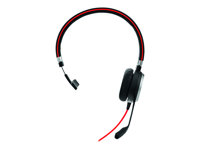 Jabra Evolve 40 MS mono - Hodesett - on-ear - kablet - USB, 3,5 mm jakk - Certified for Skype for Business 6393-823-109