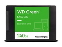 WD Green WDS240G3G0A - SSD - 240 GB - intern - 2.5" - SATA 6Gb/s WDS240G3G0A