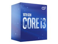 Intel Core i3 10100 - 3.6 GHz - 4 kjerner - 8 strenger - 6 MB cache - LGA1200 Socket - Boks BX8070110100