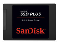 SanDisk SSD PLUS - SSD - 1 TB - intern - 2.5" - SATA 6Gb/s SDSSDA-1T00-G27
