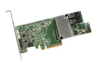 Broadcom MegaRAID 9361-8i - Diskkontroller - 8 Kanal - SATA / SAS 12Gb/s - lav profil - RAID RAID 0, 1, 5, 6, 10, 50, 60 - PCIe 3.0 x8 05-25420-08
