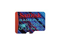 SanDisk GamePlay - Flashminnekort - 128 GB - A2 / Video Class V30 / UHS-I U3 - microSDXC UHS-I SDSQXAA-128G-GN6XN