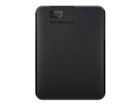 WD Elements Portable WDBU6Y0020BBK - Harddisk - 2 TB - ekstern (bærbar) - USB 3.0 WDBU6Y0020BBK-WESN