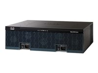 Cisco 3945E Security Bundle - Ruter - GigE - WAN-porter: 4 - rackmonterbar CISCO3945E-SEC/K9