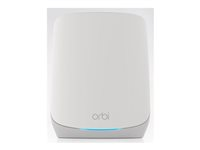 NETGEAR Orbi RBS760 - - Wi-Fi-system - (utvider) - inntil 2000 kvadratfot - maske - 1GbE, 2.5GbE - Wi-Fi 6 - Tri-Band RBS760-100EUS