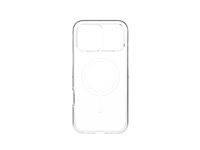 Zagg Crystal Palace Snap - Baksidedeksel for mobiltelefon - med knappdeksel - MagSafe-samsvar - krystallklar - for Apple iPhone 17 Pro Max 702319710