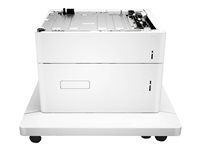 HP Paper Feeder and Stand - skriversokkel med mediemater - 2550 ark P1B12A
