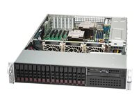 Supermicro Mainstream SuperServer 221P-C9R - rackmonterbar ingen CPU - 0 GB - uten HDD SYS-221P-C9R