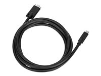 Targus - USB-kabel - 24 pin USB-C (hann) til 24 pin USB-C (hann) skrubar - 1.8 m - svart - for P/N: DOCK191USZ, DOCK430EUZ, DOCK430USZ ACC1122GLX