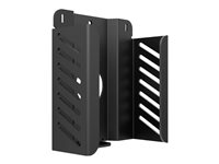 Compulocks Apple TV Security Mount (4th, 4k 1-2nd Gen) (2018-2021) with Cable Lock - Monteringssett (sikkerhetsbrakett, kabellås, låsehodemontering) - Ventilert - for medieboks - låsbar - høyverdig aluminium - monteringsgrensesnitt: 75 x 75 mm - for Apple TV 4K (1st gen, 2nd gen), HD (3rd gen, 4th gen) ATVEN35CL