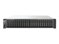 QNAP TDS-H2489FU - NAS-server - 24 brønner - kan monteres i rack - SATA 6Gb/s - RAID JBOD, RAID 0, 1, 10, 5, 50, 6, 60 - RAM 512 GB - 25 Gigabit Ethernet / 2.5 Gigabit Ethernet - iSCSI støtte - 2U TDS-H2489FU-4314-512G