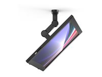 Compulocks Galaxy Tab S9 Ultra 14.6" Apex Enclosure Swing Wall Mount Black - Monteringssett (veggmontering, hus) - for nettbrett - låsbar - metallramme - for Samsung Galaxy Tab S10 Ultra, Tab S9 Ultra 827B146GUAPXB
