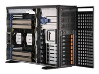 Supermicro GPU SuperServer 741GE-TNRT - rackmonterbar - ingen CPU - 0 GB - uten HDD SYS-741GE-TNRT