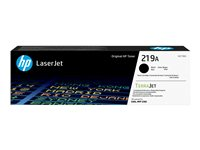 HP 219A - Svart - original - LaserJet - tonerpatron (W2190A) - for P/N: 499Q6F#ABZ, 499Q6F#BAZ, 499Q7F#ABU, 499Q8F#ABF, 499Q8F#ABU, 499Q8F#BAZ, 499R0F#ABU W2190A