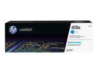 HP 410X - Høy ytelse - cyan - original - LaserJet - tonerpatron (CF411X) - for Color LaserJet Pro M452, MFP M377, MFP M477 CF411X