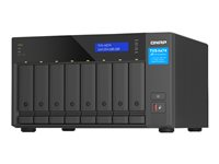 QNAP TVS-H874 - NAS-server - 8 brønner - SATA 6Gb/s - RAID JBOD, RAID 0, 1, 5, 6, 10, 50, 60, RAID TP - RAM 32 GB - Gigabit Ethernet / 2.5 Gigabit Ethernet - iSCSI støtte TVS-H874-I5-32G