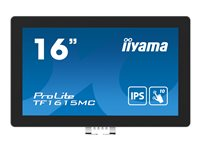 iiyama ProLite TF1615MC-B1 - LED-skjerm - Full HD (1080p) - 15.6" TF1615MC-B1
