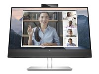 HP E24mv G4 Conferencing Monitor - E-Series - LED-skjerm - Full HD (1080p) - 23.8" 169L0AA#ABB