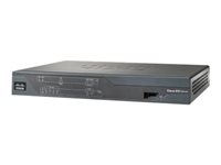 Cisco 888 G.SHDSL Router with CUBE - Ruter - DSL-modem 4-portssvitsj - WAN-porter: 2 - Wi-Fi C888-K9