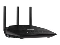 NETGEAR RAX10 - - trådløs ruter - 4-portssvitsj - 1GbE - Wi-Fi 6 - Dobbeltbånd RAX10-100EUS