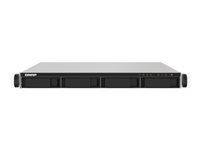 QNAP TS-432PXU-RP - NAS-server - 4 brønner - 16 TB - kan monteres i rack - SATA 6Gb/s - HDD 4 TB x 4 - RAID 0, 1, 5, 6, 10, JBOD - RAM 2 GB - Gigabit Ethernet / 2.5 Gigabit Ethernet / 10 Gigabit Ethernet - iSCSI støtte - 1U TS-432PXU-RP-2G+4XST4000VN006