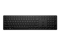 HP 455 - Tastatur - programmerbar - trådløs - 2.4 GHz - Pan Nordic - svart - for HP 34; Elite Mobile Thin Client mt645 G7; ZBook Firefly 14 G9; ZBook Fury 16 G9 4R177AA#UUW