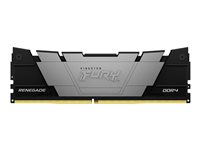 Kingston FURY Renegade - DDR4 - modul - 16 GB: 1 x 16 GB - DIMM 288-pin - 4000 MT/s / PC4-32000 - CL19 - 1.35 V - ikke-bufret - ikke-ECC - svart KF440C19RB12/16