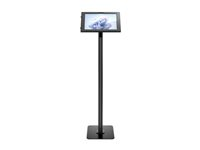 Compulocks - Stativ - for nettbrett - høyverdig aluminium - svart - skjermstørrelse: 13" - plassering på gulv, gulvmonterbar - for Microsoft Surface Go, Go 2, Go 3, Go 4, Pro 10, Pro 11, Pro 8, Pro 9 150B580APXB