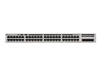 Cisco Catalyst 9200L - Network Essentials - switch - L3 - Styrt - 48 x 10/100/1000 (PoE+) + 4 x 10 Gigabit SFP+ - rackmonterbar - PoE+ C9200L-48P-4X-E