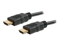 C2G 2m High Speed HDMI Cable with Ethernet - 4K - UltraHD - HDMI-kabel med Ethernet - HDMI hann til HDMI hann - 2 m - svart - for Microsoft Surface Hub 2S 50" 82005