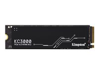 Kingston KC3000 - SSD - 512 GB - intern - M.2 2280 - PCIe 4.0 (NVMe) - for Intel Next Unit of Computing 12 Pro Kit - NUC12WSKi5 SKC3000S/512G