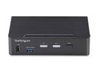 StarTech.com - KVM / lyd / USB-svitsj - 2 x KVM/lyd/USB - 1 lokalbruker - stasjonær - TAA-samsvar P2AD122-KVM-SWITCH