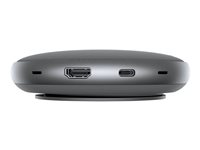 Dell Mobile Adapter Speakerphone MH3021P - VoIP stasjonær høyttalende telefon / dokkestasjon - USB-C DELL-MH3021P