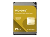 WD Gold - Harddisk - Enterprise - 24 TB - intern - 3.5" - SATA 6Gb/s - 7200 rpm - buffer: 512 MB WD241KRYZ