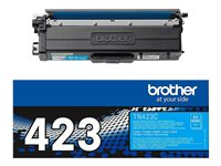 Brother TN423C - Jumbo Yield - cyan - original - tonerpatron - for Brother DCP-L8410, HL-L8260, HL-L8360, MFC-L8690, MFC-L8900 TN423C