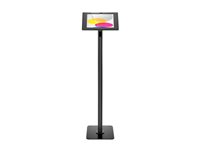 Compulocks - Stativsett - synlige foran/bak kamera og sensorer - for nettbrett - låsbar - høyverdig aluminium - svart - plassering på gulv, frittstående - for Apple iPad A16 Wi-Fi, A16 Wi-Fi + Cellular 150B209SWLB