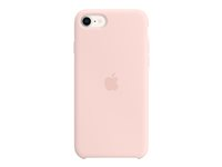 Apple - Baksidedeksel for mobiltelefon - silikon - krittrosa - for iPhone 7, 8, SE (2nd generation), SE (3rd generation) MN6G3ZM/A