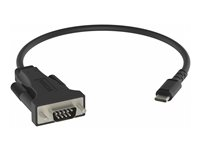 Vision Professional - Seriell adapter - 24 pin USB-C (hann) til DB-9 (hann) - svart TC-USBCSER/BL