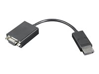 Lenovo - Videokonverter - DisplayPort - VGA - svart - for ThinkCentre M75t Gen 2; M80s Gen 3; M90a Gen 3; M90q Gen 2; M90t Gen 3; ThinkCentre neo 70 57Y4393