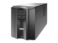 APC Smart-UPS SMT1000IC - UPS - AC 220/230/240 V - 700 watt - 1000 VA - RS-232, USB - utgangskontakter: 8 - svart - med APC SmartConnect SMT1000IC