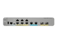 Cisco Catalyst 3560CX-8XPD-S - Switch - Styrt - 8 x 10/100/1000 (PoE+) + 2 x kombo 10 Gigabit SFP+ - stasjonær, rackmonterbar, DIN-skinnemonterbar, veggmonterbar - PoE+ (240 W) WS-C3560CX-8XPD-S