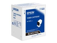 Epson - Svart - original - tonerpatron - for Epson AL-C300; AcuLaser C3000; WorkForce AL-C300 C13S050750